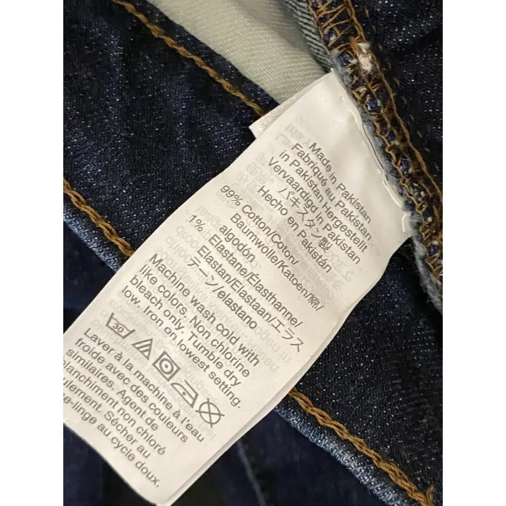 J.Crew Factory Slim Fit Walker Wash Blue Denim Flex Jeans Men's Size 29 x 30 - Picture 8 of 10